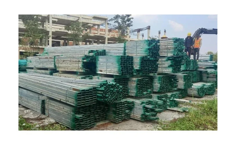 xà gồ phụ kiện giàn giáo tuýp sắt cho thuê và bán