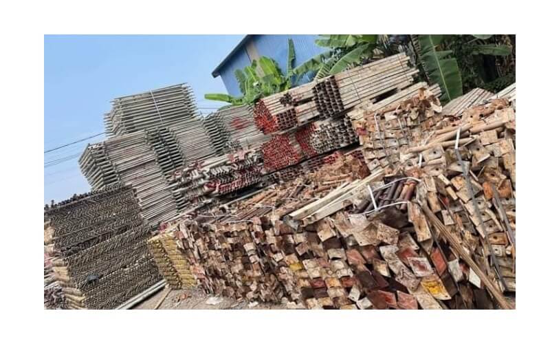 kho chứa giàn giáo lưu trữ bảo quản giàn giáo xây dựng