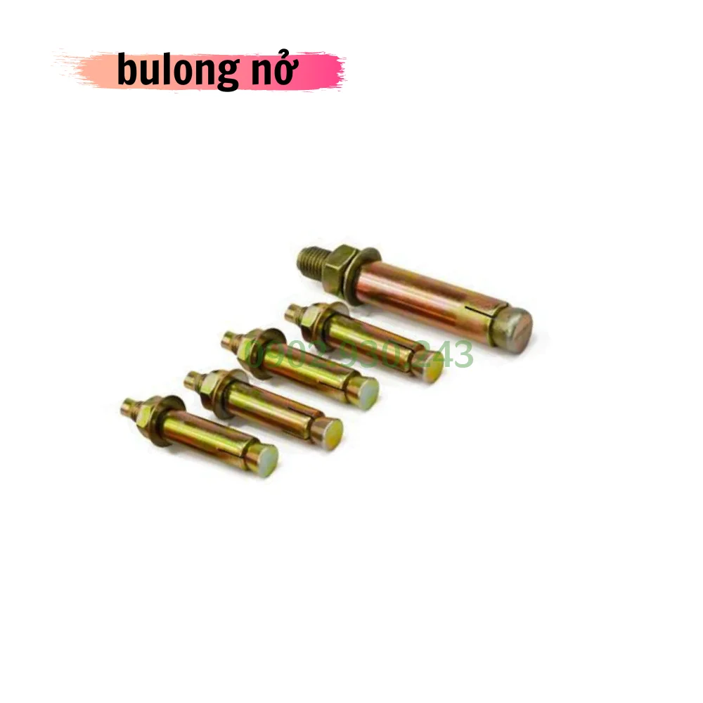 bulong nở sắt, tắc kê sắt m6